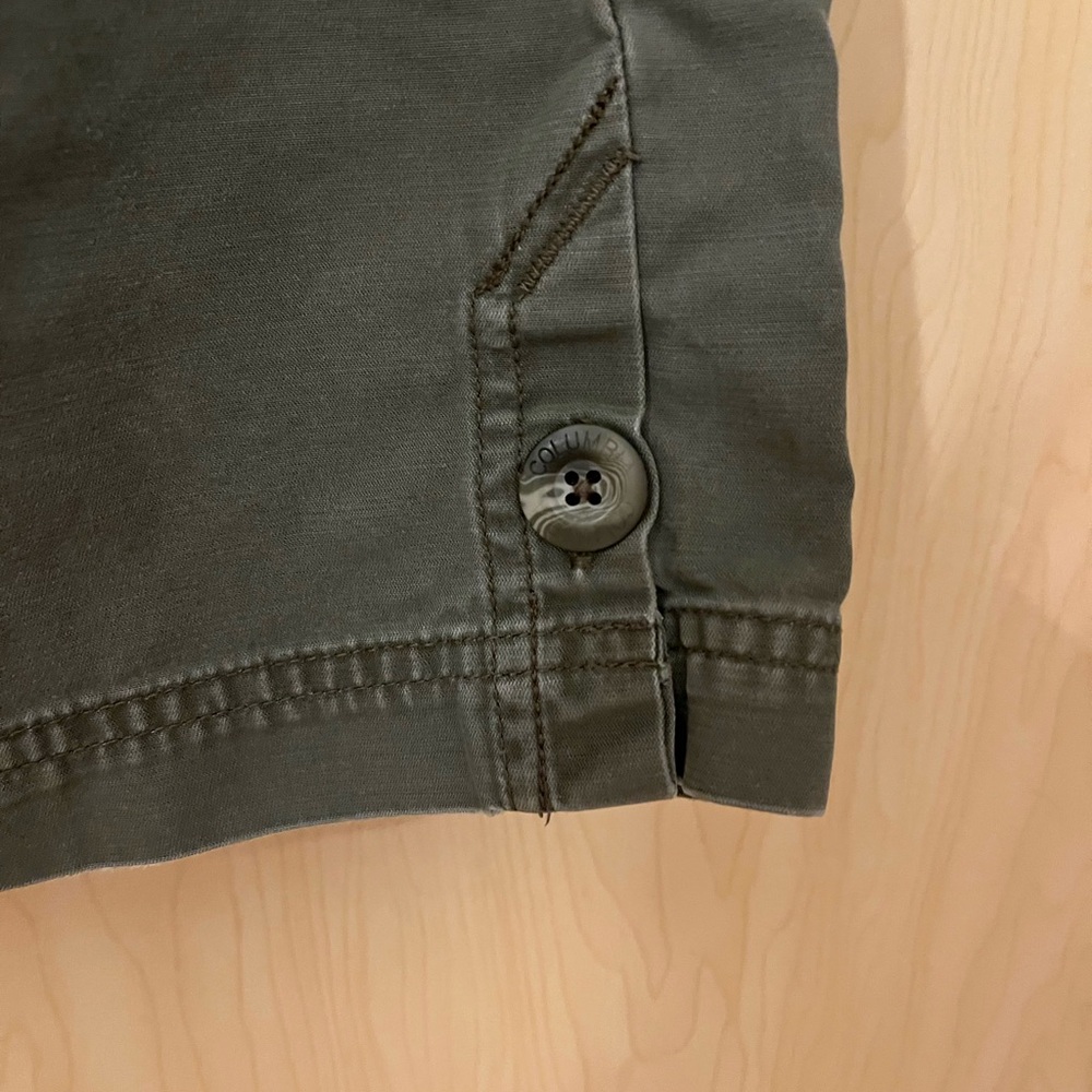 Columbia Olive Green Cargo Pants Size 12 - Picture 8 of 9